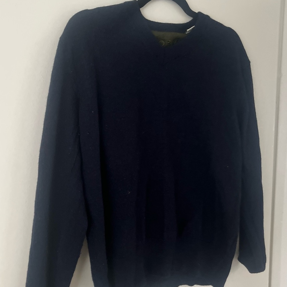 Vintage Navy Blue Sweater! Like New!